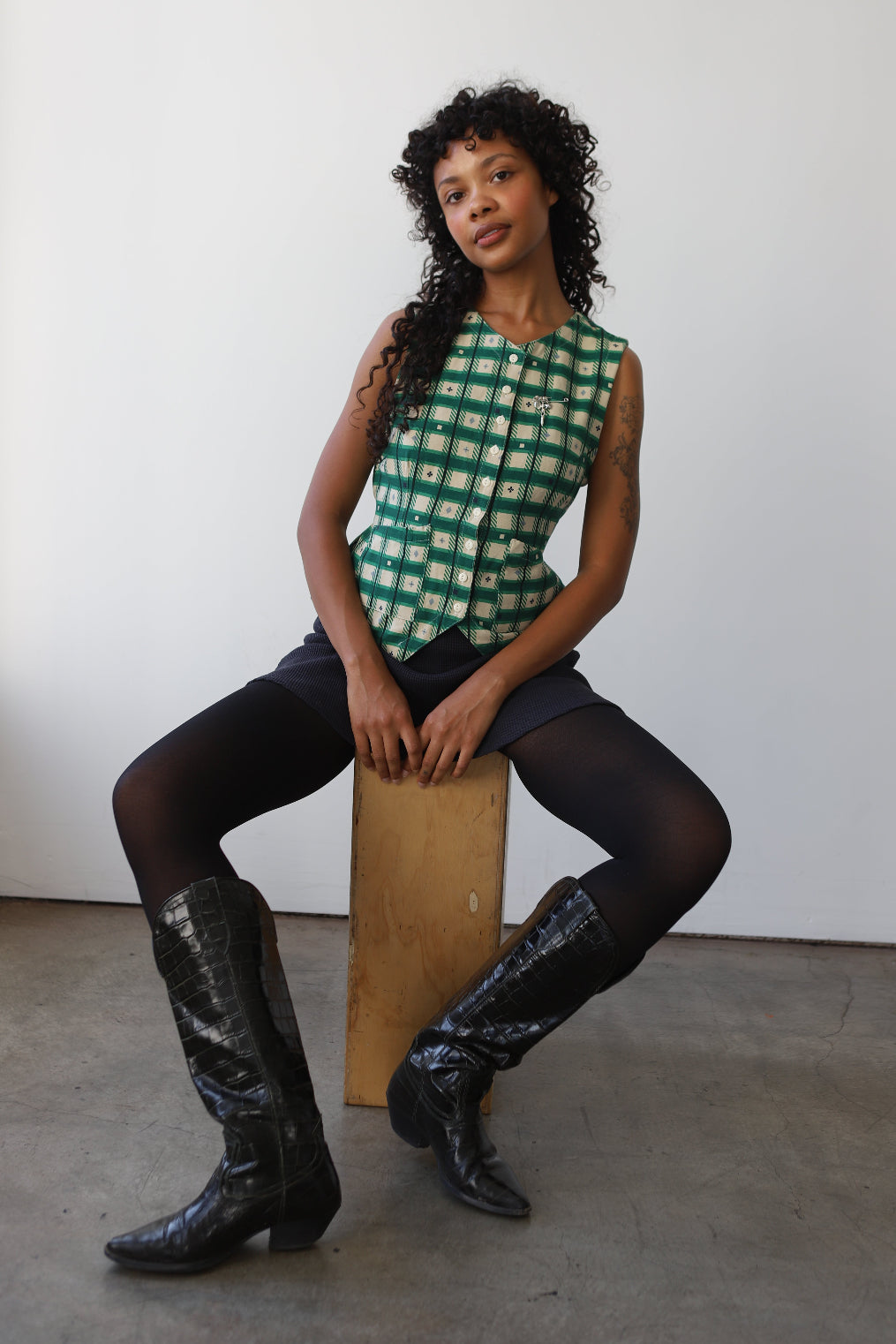 Flared Vest