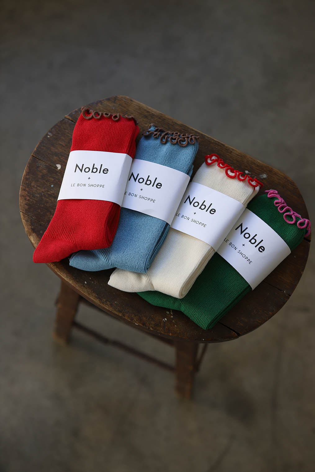 Ruffle Modal Sock