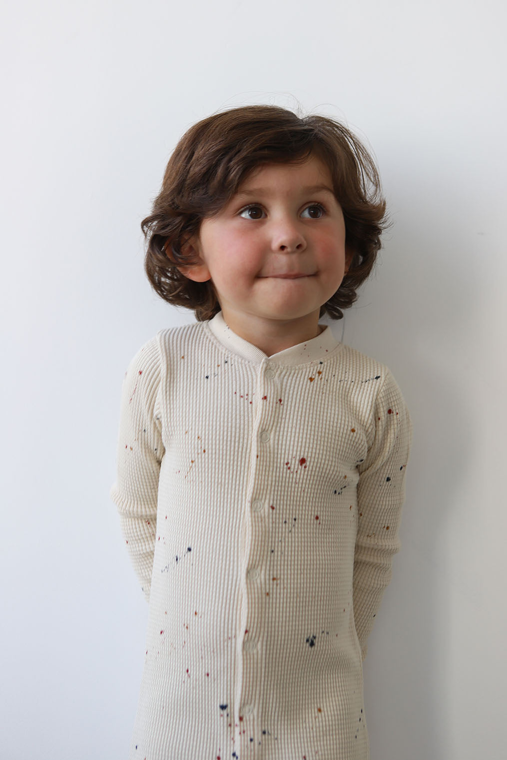 Kids Waffle One-Piece Sleeper